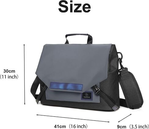 DOB SECHS Laptop Bag 15.6 inch, Waterproof Messenger Bag, Laptop Briefcases Satchel Bags for Men Women, Computer Carry Bag in Saudi Arabia