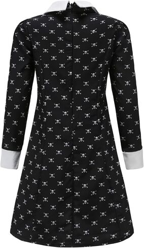 فستان تنكري للفتيات من أومبيفيل، أزياء الهالوين للأطفال مع جوارب جمجمة طويلة الأكمام للحفلات التنكرية in Kuwait