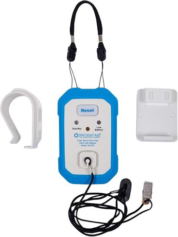 منبه متطور للسرير والأرضية مع سلك سحب مغناطيسي، وسادة سفلية مقاس 10 × 30 بوصة مع منبه مستشعر للحركة، 3 حلقات رنين و3 خيارات للتركيب، مع محول تيار متردد وبطارية 9 فولت، سنة واحدة. الضمان عن طريق مساعدة المريض in Kuwait