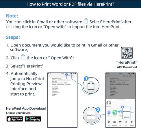 HPRT MT800 طابعة محمولة للنقل الحراري تدعم 8.5 بوصة × 11 بوصة حرف أمريكي وورق A4 طابعة بلوتوث لاسلكية للسفر متوافقة مع Android وiOS، مناسبة للاستخدام أثناء التنقل in Kuwait