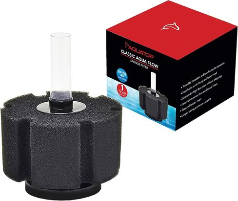 Aquatop Internal Sponge Filter for Aquariums up to 10 Gallon Tanks, CAF-10 in Kuwait