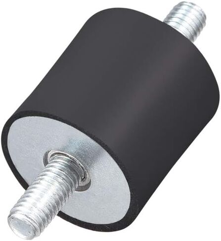uxcell 50 x 20mm Rubber Mounts,Vibration Isolators,Shock Absorber with M10 x 27mm Studs in Saudi Arabia