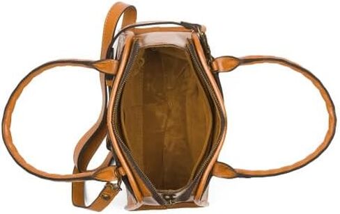 Patricia Nash Paris Satchal, Burnished Tooled Colors Collection, Cognac in Saudi Arabia