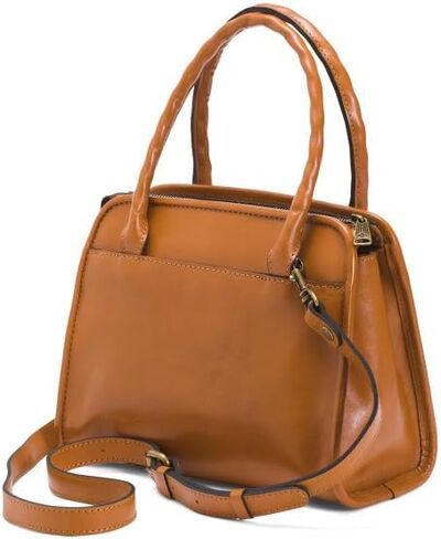 Patricia Nash Paris Satchal, Burnished Tooled Colors Collection, Cognac in Saudi Arabia