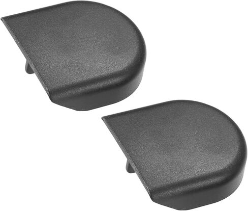 غطاء غطاء ذراع ممسحة الزجاج الأمامي من Motoforti، لسيارة Toyota Celica 2000-2005، بلاستيك، أسود، قطعتين in Saudi Arabia