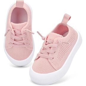BACSAC Baby Toddler First Walker Walking Shoes for Boys Girls 6-36 Months | Mesh Infant Crib Shoes,Sock Shoes,Newborn Non-Slip Sneakers,Breathable,Slip-On,Outdoor,Indoor,Comfortable in Kuwait