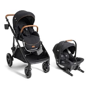 Joie Baby, Chive and Mint Latch - All-in-One Convertible Single-to-Double Modular Stroller with 20+ Customizable Modes & All-Terrain Wheels, and Baseless Infant Car Seat Travel System (Shale) in Kuwait