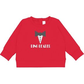 inktastic Ring Bearer Mock Tux Tuxedo Baby Sweatshirt in Kuwait