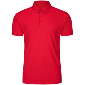 Boys Polo Shirt Short Sleeve Performance Collared Athletic Tops | Solid Color Moisture Wicking Quick Dry Uniform Tees for Kids Golf, School, Sports & Casual Wear 3-14 Years in Kuwait
