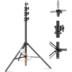 Heavy Duty Light Stand, 15.75ft/480cm Adjustable Photography Light Stand in Saudi Arabia