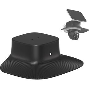 Eufy Rain Cover Sun & Rain Shield Cover Compatible with Eufy SoloCam S340, Anti-UV Heavy Duty ABS Weatherproof Protector Case for Solar Wireless Security Camera (Cover Only, No Camera) (Black) in Saudi Arabia