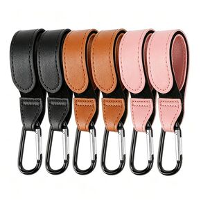 Stroller Hooks, 6 Pack, Adjustable Carabiner Clips, Multi-Functional, for Diaper Bag and Wallet, Universal for Pram, Bicycle, Wheelchair and Walker in Kuwait