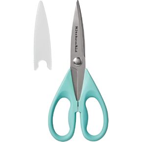 KitchenAid Multipurpose Shear Set, Versatile Scissors with Nutcracker, Bottle Opener, Ergonomic Handles with Protective Blade Covers, 2 Piece in Kuwait