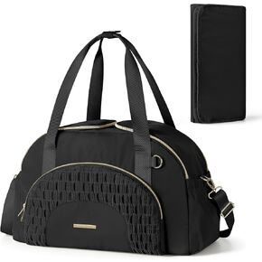 Marscamd Diaper Bag Tote with Changing Pad, Large Crossbody Diaper Bags for Travel with Dual Inner Compartments, Mommy Bag in Kuwait