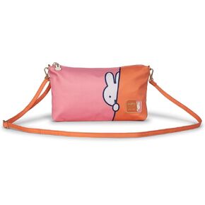 JuJuBe Miffy Flower Fields Diaper Clutch Wristlet, Compact Diaper & Wipes Organizer Pouch with Adjustable Crossbody Strap, Stroller Hanging Zip Case, Machine Washable Small Diaper Bag Accessory in Kuwait
