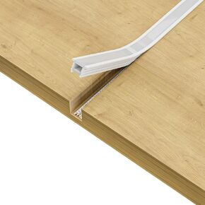 Silicone LED Channel 16.4FT Flexible DIY Strip Diffuser 20 * 10mm | Strip Diffuser Channel Milky White Spotless Tube for Kitchen Cabinet Patio, for ≤18mm Width COB LED Strips (No Strip) in Kuwait