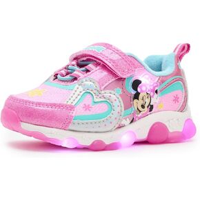 Josmo Girls Minnie Mouse Lighted Sneakers (Toddler/Little Kid) in Kuwait