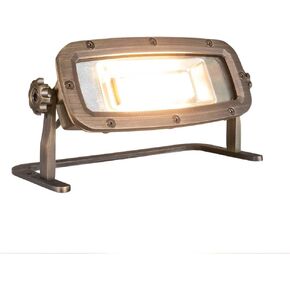 VOLT 12V Wide Splash Brass Underwater Light (Bronze) with 7W 2700K Warm White (730 Lumens) R7S LED Bulb for Pond or Fountain in Saudi Arabia