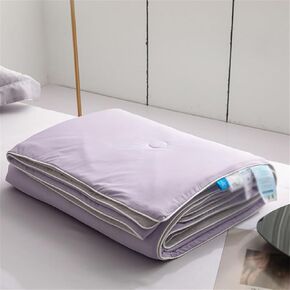 Cold & Cooling Fabric Blankets Smooth Air Condition Comforter Lightweight Quilt with Side in Kuwait
