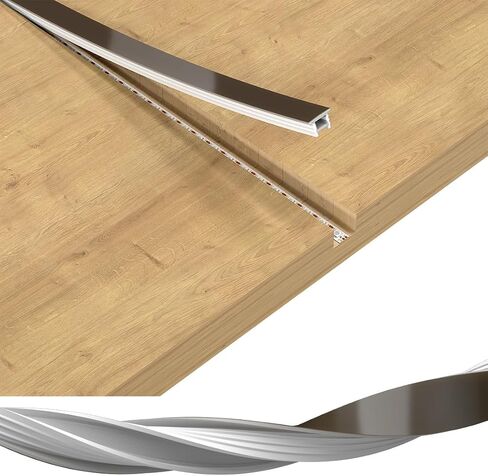 BTF-LIGHTING 32.8Ft Gray-Brown Silicone LED Diffuser for ≤10mm Width LED | Flexible Neon Rope Light Channel System, Spotless Cover for DIY Under-Cabinet Lighting, Rooms, and Patio(No LED Strip) in Kuwait