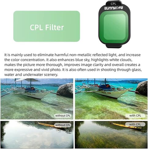ND Filters Set ND8 ND16 ND32 ND64 MCUV CPL Camera Filters Set Drone Camera Lens Filter for DJI Flip/Lito X1 Accessories in Kuwait