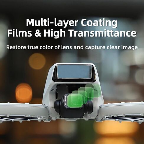 ND Filters Set ND8 ND16 ND32 ND64 MCUV CPL Camera Filters Set Drone Camera Lens Filter for DJI Flip/Lito X1 Accessories in Kuwait