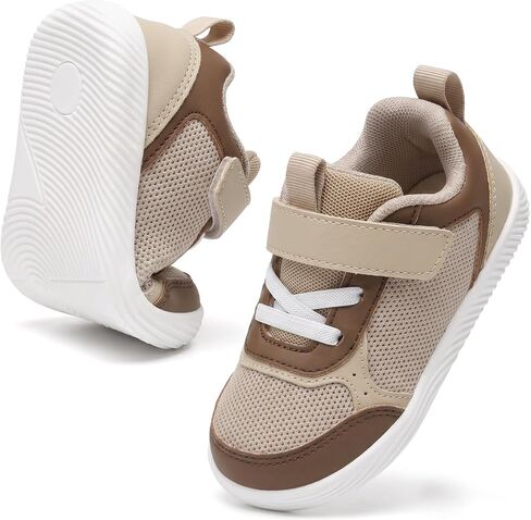 MORENDL Toddler Sneakers Baby Gril Boy Tennis Shoes Breathable Lightweight Slip On First Walking Running 6 9 12 18 24 Months Shoe in Kuwait