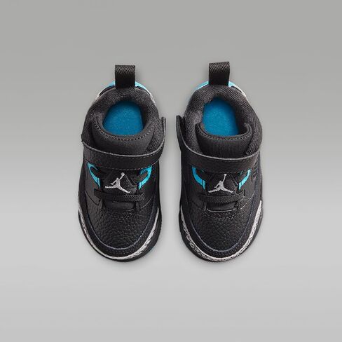 Jordan Spizike Low Baby/Toddler Shoes (Black/Gamma Blue/Wolf Grey) in Kuwait
