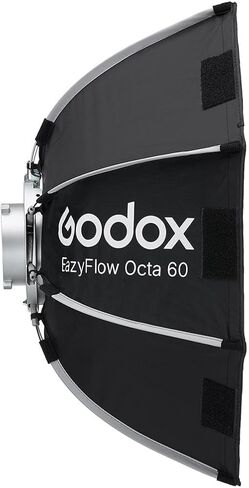 EazyFlow Foldable Bowens Mount Octa Softbox (23.62") in Kuwait