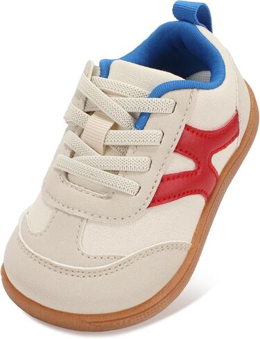 Toddler/Baby Wide Barefoot Shoes | Boys/Girls Fashion Sneakers | Wide Toe Box Design | Zero-Drop Healthy Sole | Healthy Foot Development in Saudi Arabia