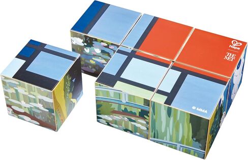 Hape x The Met 6-in-1 Art Puzzle Cubes – Turn & Match Iconic Works of Art, Ages 2-4Y in Kuwait