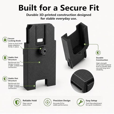 Connectors Adapter for Uppababy Compatible with Nuna | Connects V1/V2/V3 Fits for Nuna TRIV Next & for Nuna SWIV, Secure Click Lock, Durable Construction in Kuwait
