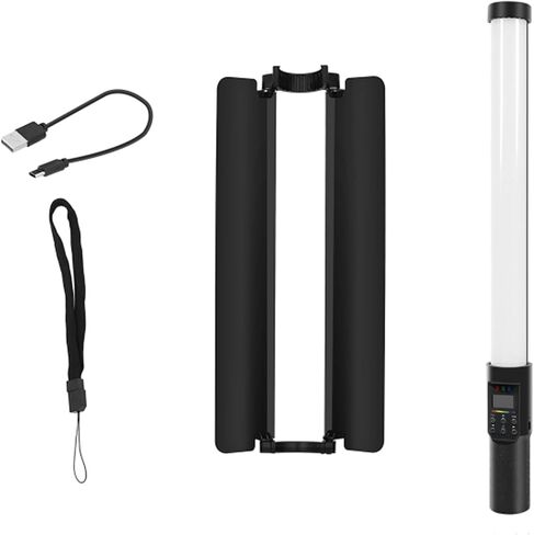 Handheld RGB Light Tube LED Video Light for Portrait Photography 18 Lighting Effects for Video Recording in Kuwait