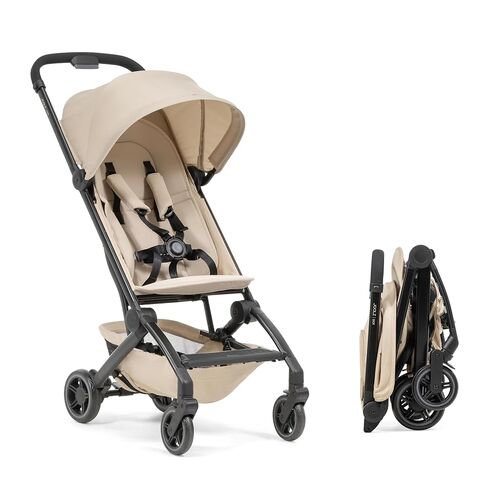 Joolz Dot Ultra Lightweight Travel Stroller – Compact Fold, Airplane Compatible, 5-Point Harness, UPF 50+ Canopy – Easy to Carry City & Travel Stroller - Space Black in Kuwait
