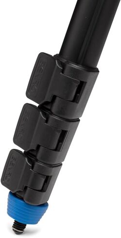 Benro A1883FS2PRO Aluminum Tripod for Spotting Scope, Binocular Viewing, Rifle Range and Outdoors, Smooth Fluid Head, Leveling Base, Adjustable Legs, Flip Locks and Case, 72" Max Ht, 5.5lb Payload in Kuwait