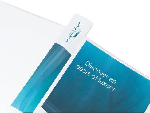 Office Depot® Brand Poly Bound Presentation Book, 12 Pockets, White in Kuwait