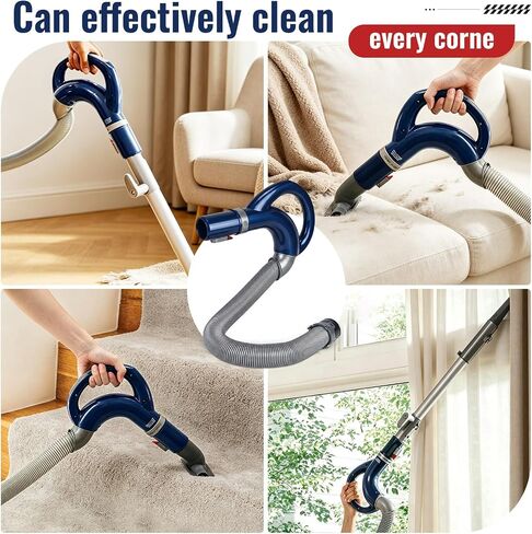 Flexible Upgraded Vacuum Hose Compatible with Shark Navigator Hose Replacement, Suitable For Models NV360 NV350 NV351 NV352 NV355 NV356 NV357 NV358 NV370 UV541 NV390 NV391 NV392 CU520 UV440 in Kuwait