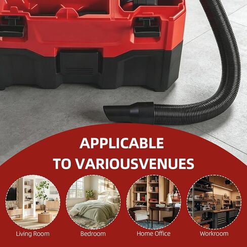 14-37-0105 Vacuum Hose for 18V Packout Vacuum 0880-20 0970-20 0780-20, Wet/Dry Shop Vac Hose Assembly, Internal Storage, Compatible with 14-37-0016 in Kuwait