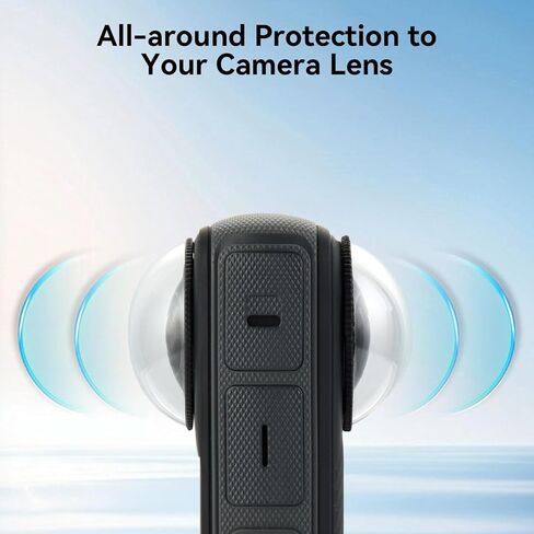 UTEBIT X4 Lens Guard | 98% High Transparency Tempered Glass, Anti-Scratch 9H Hardness Lens Protector (Not for X4 Air) in Kuwait