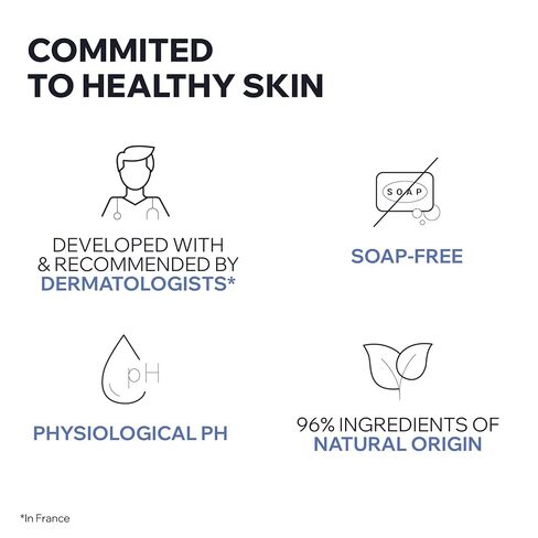 Uriage Baby 1St Cleansing Oil With 25% Glycerin, Face, Scalp & Body Wash, Moisturized, Soft & Supple Skin, Prevents Skin Dryness, Soap-Free, 96% Igredients Of Natural Origin in Kuwait