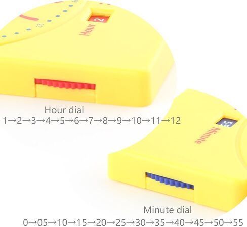 Kids Learning Clock Parent & Child Interaction Time Clock Learning Model in Kuwait
