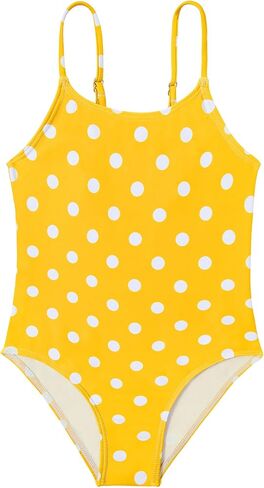 Zando Toddler Swimsuit Girl Size 2-11 Years - One Piece Cute Girls Bathing Suit Adjustable Kids Swimwear for Summer Beach in Kuwait