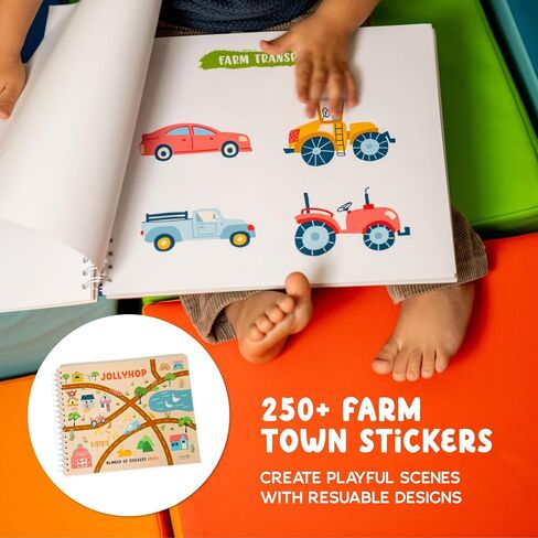 6-Piece Foam Climbing Blocks for Toddlers with Wooden Cars & Sticker Book, Glow in the Dark Race Track Soft Play Set, Indoor Kids Climbing Toys, CertiPUR-US® Foam, PU Leather in Kuwait
