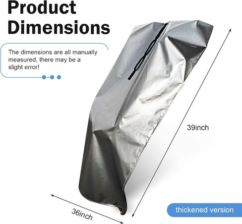 Car Seat Sun Shade Cover, Full Coverage Infant Car Seat Sunshade Protection, 39 x 36 Inches Chair Heat Protector, Universal Cooler Cover Accessories (Silver) in Kuwait