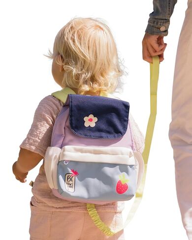 Goldbug Adventure Backpack + Safety Harness for Toddlers - Blue in Kuwait