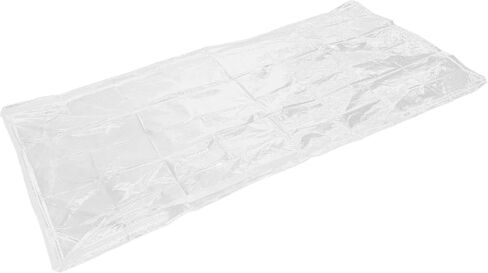 Toddmomy Waterproof Zipper Mattress Cover Bag Dustproof and Odor Resistant for Mattress Protection with Large Capacity Storage and Plastic Material for Bathroom and Living Room Use in Kuwait