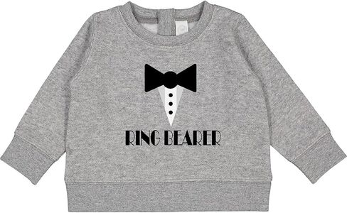 inktastic Ringbearer Mock Tux Wedding Tuxedo Baby Sweatshirt in Kuwait