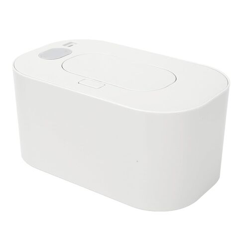 Generic Baby Wipe Warmer and Dispenser with Top Heat Bottom Technology 24H Constant Temperature Large Capacity for Babies Diaper Changing (White) in Kuwait
