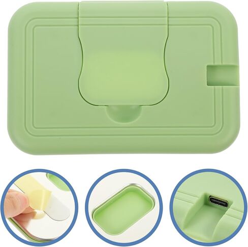 Newborn Diapers Diaper Wipe Warmers, Baby Warmer, Portable Wet Tissue Heater for Home Baby Wipes(Green) in Kuwait