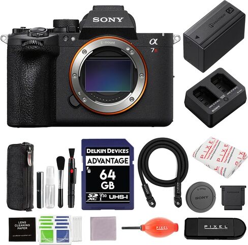 Sony a7R VI Mirrorless Camera Body Bundle with Peak Design Strap + Backpack + ProMaster SDXC 64GB UHS-II V90 Card + More Advanced Accessories in Kuwait
